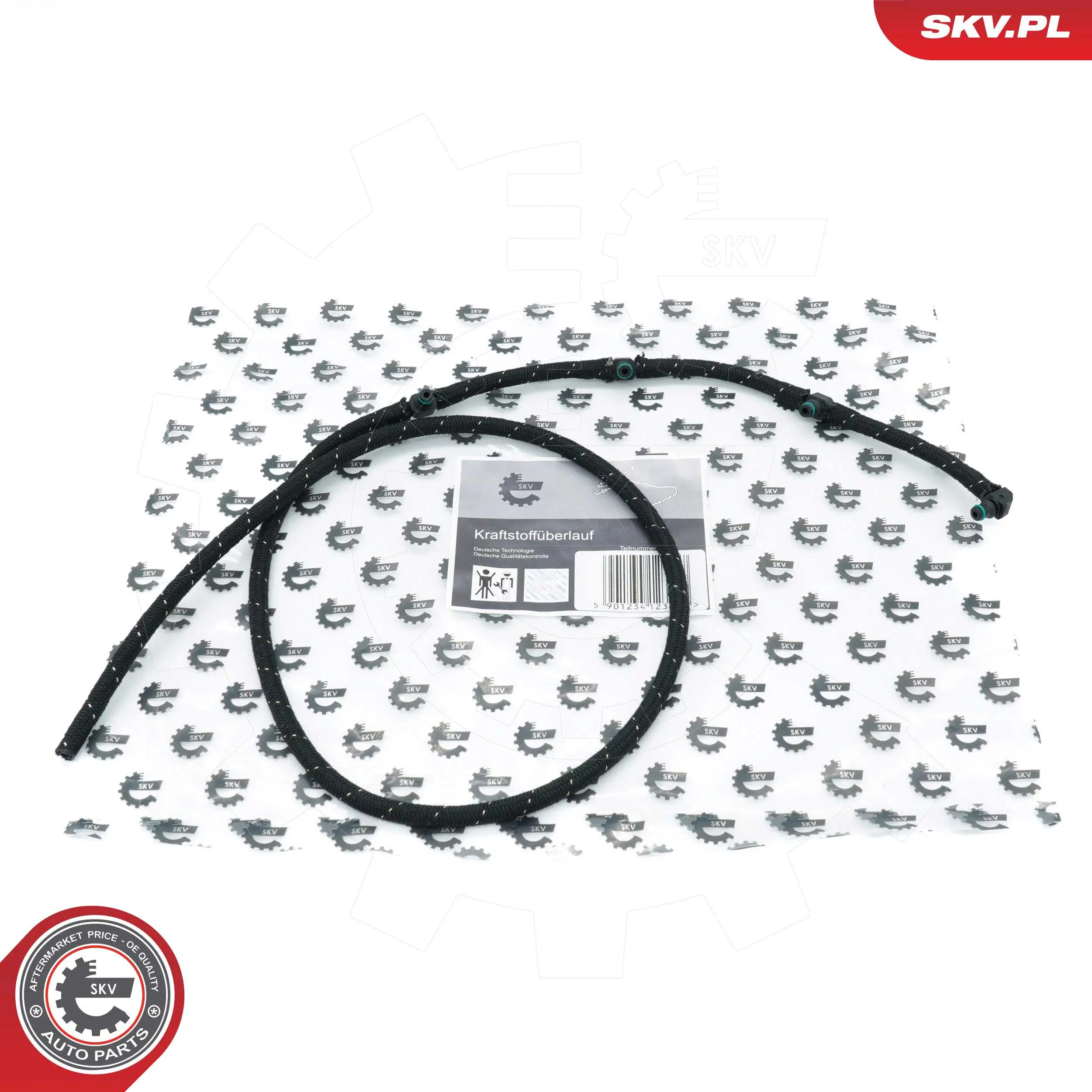 Hose, fuel overflow